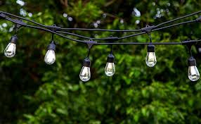 Outdoor string lights 48ft edison vintage commercial grade lights #4. Amazon Com Brightech Ambience Pro Waterproof Solar Power Outdoor String Lights 48 Ft Hanging Edison Bulbs Create Bistro Ambience In Your Yard Commercial Grade Shatterproof 1w Led Soft