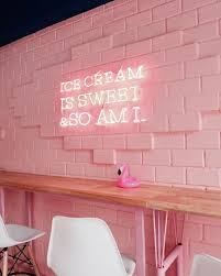 Find Images And Videos About Pink Summer And Light On We Heart It The App To Get Lost In What You Love Neon Signs Pastel Pink Aesthetic Pink Aesthetic