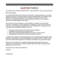 Writing a cover letter is essential when applying for jobs. Social Services Cover Letter Templates Cover Letter Templates Examples