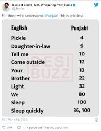 Learn Punjabi Words Hack 101 Tweet Leaves Netizens In Splits