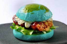 Is This Blue Burger Amazing Or Disgusting Burger Food Weird Food