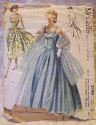 Vintage Prom Dress Pattern Prom Dresses Vintage Evening Dress Patterns Mccalls Patterns Dress