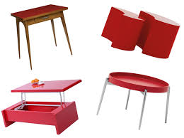 Transformez votre table gigogne selon vos envies. 20 Tables Rouges Pour Reveiller Votre Interieur Elle Decoration