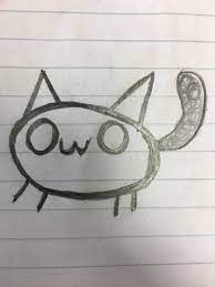 My OwO fox drawing : rfurry