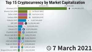 Below is the market cap of bitcoin. Top 15 Cryptocurrency By Market Capitalization And Price 2013 2021 Statistics And Data