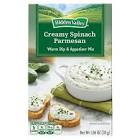 Creamy Spinach Parmesan Warm Dip & Appetizer Mi