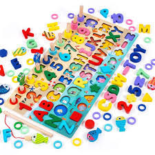 The day the crayons quit by drew daywalt a lighthearted book that teaches kids about empathy. Amazon Com Wooden Number Alphabet Puzzle Sorting Montessori Toys For Toddlers Shape Counting Game For Age 3 4 5 Year Olds Kids Preschool Education Math Stacking Blocks Learning Toy Toys Games