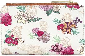 The minnie mouse floral ears are decked out in colorful flowers and feature a purple blow in the center. Buy Loungefly Disney Princesses Floral Faux Leather Wallet Online In Taiwan B08bl9g1vk