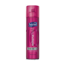 However, you'll need strong hold hair sprays if you plan to be outdoors. Extreme Hold Aerosol Hair Spray Suave