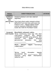 We are a sharing community. Teks Pengacara Majlis Malam Kesenian Islam Edit