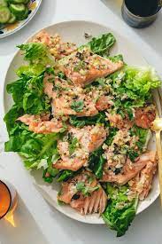 Salmon With Whole Lemon Dressing Recipe Nyt Cooking Lemon Dressing Recipes Nyt Cooking Recipes