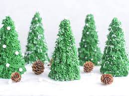 Sugar Cone Christmas Trees