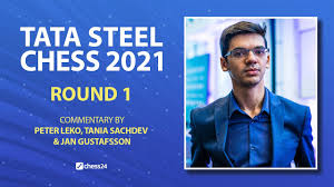 The tata steel masters 2021 is scheduled to be the 83rd edition of the tata steel chess tournament and to take place in wijk aan zee, the netherlands, from 15 january to 31 january 2021. Tata Steel Masters Round 1 Jan Gustafsson Peter Leko Tania Sachdev Youtube