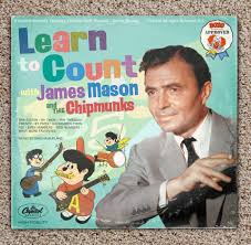 Learn To Count With James Mason And The Chipmunks Worst Album Covers Album Covers Music Album Cover