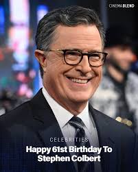 Happy Birthday to Stephen Colbert! 📸: Getty