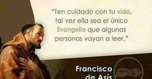 Biografia De San Francisco De Asis Corta Predicar Con El Ejemplo Frases Religiosas Francisco De Asis Frases Frases De San Agustin