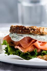 It adorns appetizer trays at parties, serves as a gourmet entrée at restaurants and is a luxury addition to breakfasts, lunch and dinners. Smoked Salmon Panini With Lemon Dill Mayonnaise Ready In 10 Minutes Recipe In 2021 Smoked Salmon Sandwich Healthy Sandwich Recipes Smoked Salmon