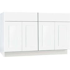 luxor base cabinet, white, 48 inch wide
