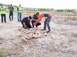 Sp saujana sungai petani semi detached , link house kulim , room upm serdang , taman permai sungai lalang. Petugas Tapak Projek Jumpa Bom Mortar Peluru Meriam