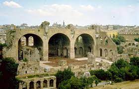 Basilica de majencio y constantino. La Basilica De Majencio Arkiplus