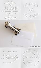 Custom Embosser Embossing Stamps Blind Embossed Return Address Envelopes Back Flap Wedding Paper Divas Wedding Stamp Wedding Invitations Diy