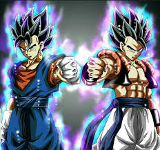 Follow the vibe and change your wallpaper every day! Gogeta And Vegito In Rwby Anime Dragon Ball Super Dragon Ball Art Dragon Ball Wallpaper Iphone