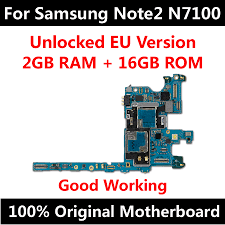 Wondering how to buy the samsung galaxy note 8? Original Motherboard For Samsung Galaxy Note 2 N7100 16gb Full Unlock Mainboard With Chips Imei Android Os Logic Board Free Ship Buy At The Price Of 19 00 In Aliexpress Com Imall Com