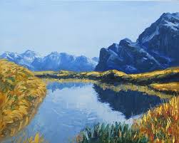 Learn To Paint This Beautiful New Zealand Mountain Landscapes In Oils