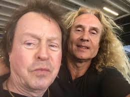 Rick Derringer, rest in peace. This photo was taken right after  disembarking “The Blue Cruise” in 2019. “Rock n' roll hootchie koo” was