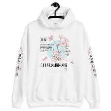 Japanese Blossom Cherry Blossom Sweatshirt Aesthetic Etsy Aesthetic Hoodie Graphic Hoodies Japanese Hoodie