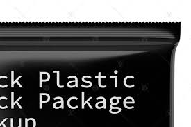 Download Black Plastic Snack Package Mockup In Packaging Mockups On Yellow Images Creative Store