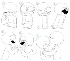 Draw the base.draw your oc which is have sweater. Crying Poses 1 Drawing Expressions Drawing Base Drawing Templates