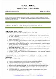 accounts payable assistant resume
