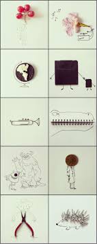 Pin By Las Manualidades Conmigo On Photography Art Creative Art Sketches Easy Everyday Objects