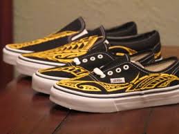 Kava Flow On Them Kiccs Decorated Shoes Black Vans Vans