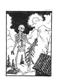 Mitsukuni Defying The Skeleton Spectre Invoked By Princess Takiyasha Gashadokuro Japanese Folklore Giant Skeletons Made From The Bones Of People Who Have Died Because Of Starvation It Lurks At Midnight Loo In 2019 Japanese Folklore Japanese Mythology Mythological Creatures