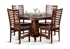 Tucson Amish Maple Round Table With 4 Chairs Hom Furniture Hom Furniture Table Furniture