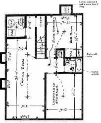 It doesn't matter whether you plan to finish the basement yourself or have a contractor handle some or all of the work. Basement Floor Plan Schematic Basement Floor Plans Floor Plans Basement Remodel Diy