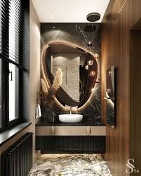 Grand palais 54 arch mirror. Modern Mirrors To Embellish Your Imposing Buffets And Cabinets In 2021 Washroom Design Bathroom Design Decor Modern Luxury Bathroom