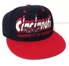 vtg htf university of cincinnati bearcats snapback hat men women red black uc snapback hats men hats for men cincinnati bearcats snapback hats men hats for men