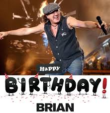 Happy birthday to your mom and many thanks to her for giving us such a great guy!!! Amplified Happy Birthday Brian Milled