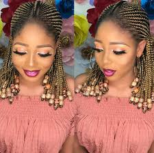 You can see these braids at the back of the head of the sphinx. Latest Ghana Weaving Hairstyles In Nigeria Jiji Blog