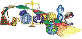 The winning entry in the 2016 doodle 4 google contest. Doodle 4 Google Children S Day 2016 India