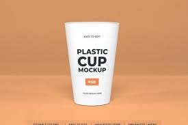 Download Plastic Cup Mockup PSD Mockup Templates