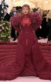 Cardi B From 2019 Met Gala Red Carpet Fashion Met Gala Dresses Met Gala Red Carpet Met Gala Outfits