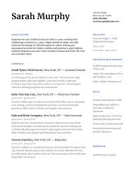 How To Write A Day Care Resume To Impress Any Director With Resume Template Care Com