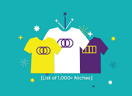 Most of these websites take care of processing sales, printing, and shipping so that you don't have to. Untapped Profitable T Shirt Niches List Of 1 000 Niches Starting A Tshirt Business Niches Niche Marketing