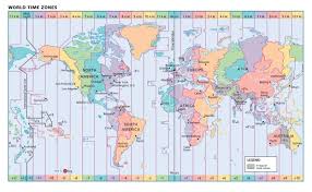Us Map With Zones Time Zone Map Globe World Time Converter