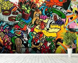 Graffiti Art Wallpaper Wallsauce Us Graffiti Wall Art Graffiti Wallpaper Mural