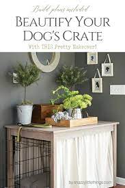 Diy Dog Crate Hack Dog Crate Table Diy Dog Crate Dog Crate Furniture